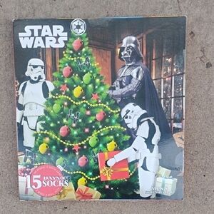 Star Wars Sock Set - Black, White, Green